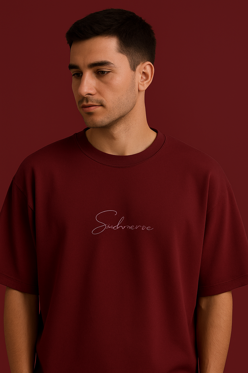 Men’s Drop Shoulder T-Shirt | Reflecting Sui-Dagha Style