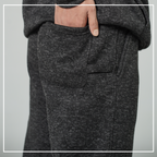 Premium Black Melange Colour Trouser