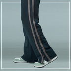 Premium Terry Cotton Deep Green Sideline Trouser