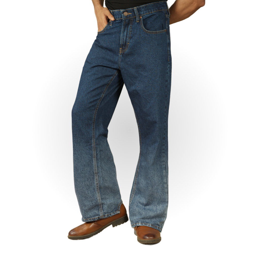 Boot Cut Blue (Two Tone)